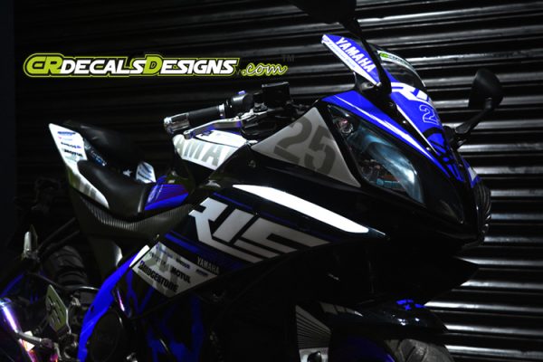 Yamaha r15 Race kit blue