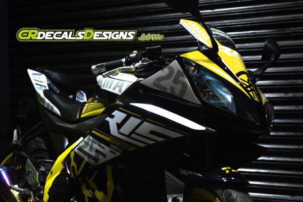 Yamaha r15 Race kit yellow