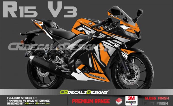 r15 v3 race kit orange