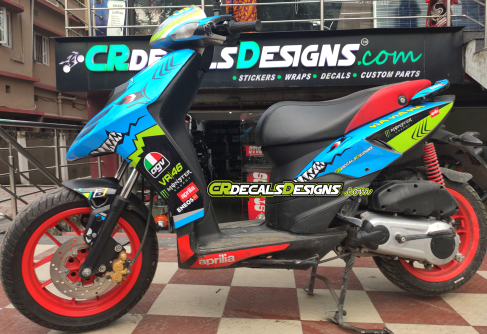 Custom Aprilia Sr 150 Hobbiesxstyle